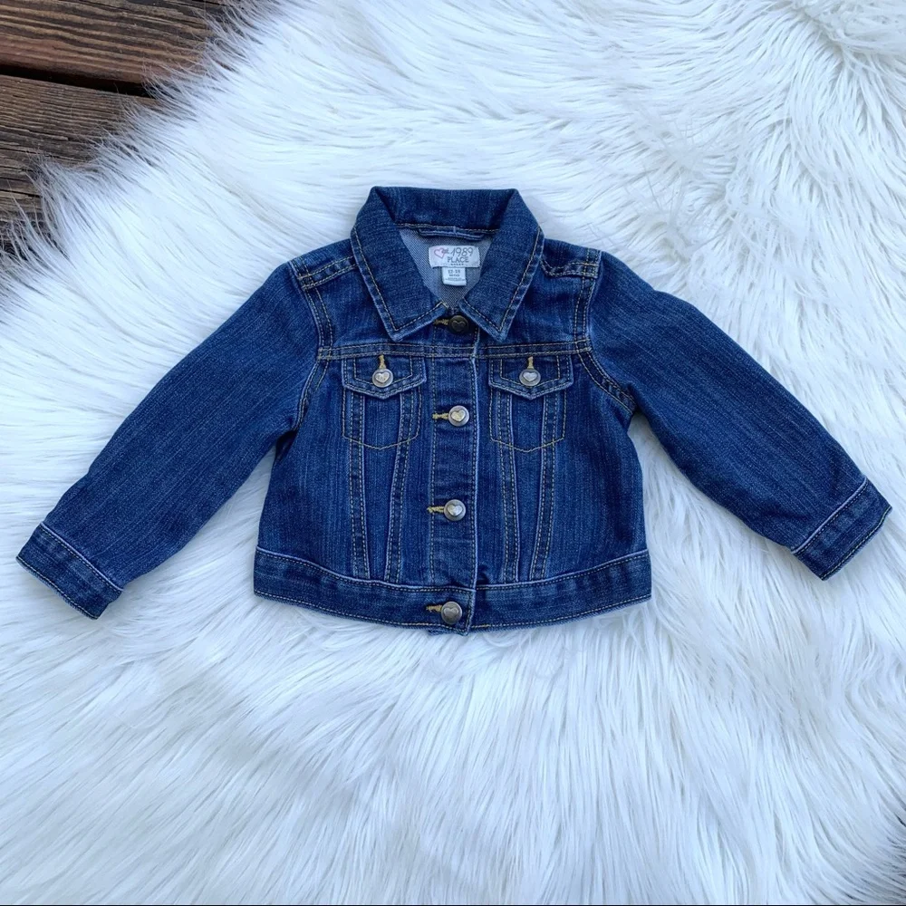 The Children’s Place Denim Jean Jacket Infant 12-18 month